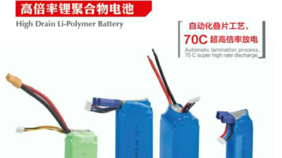 BPI高倍率聚合物鋁電池 70C超高倍率放電！