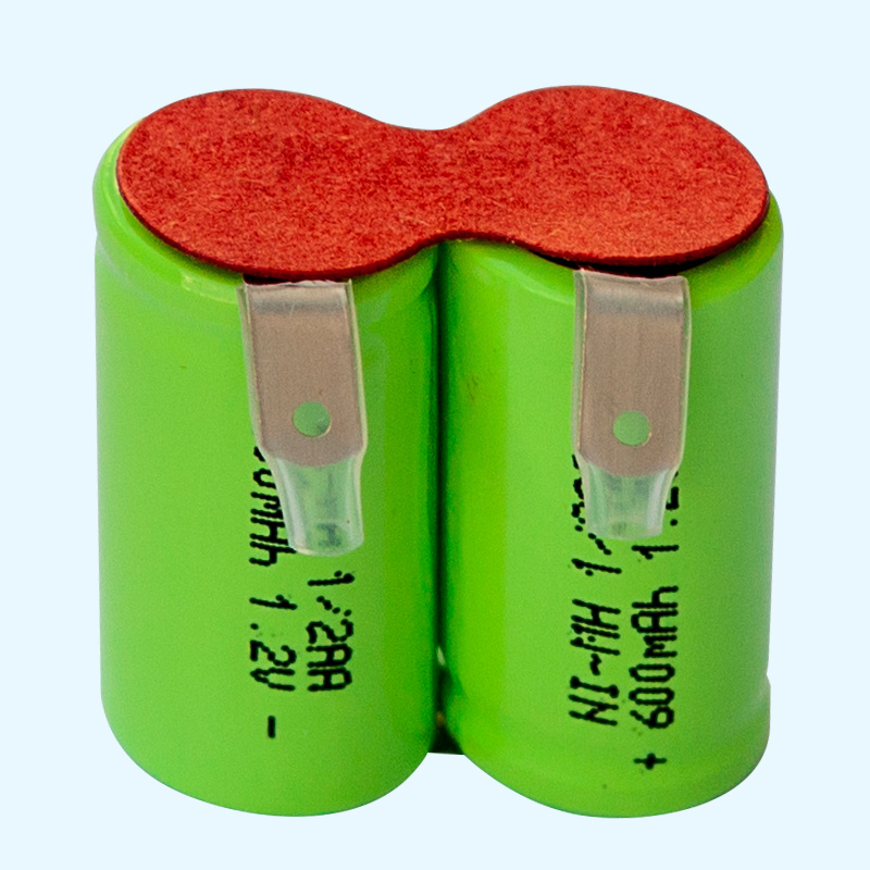須刀充電電池，1/2AA600mAh*2鎳氫電池組,安全,循環(huán)壽命長(zhǎng),低內(nèi)阻,大電流,小體積
